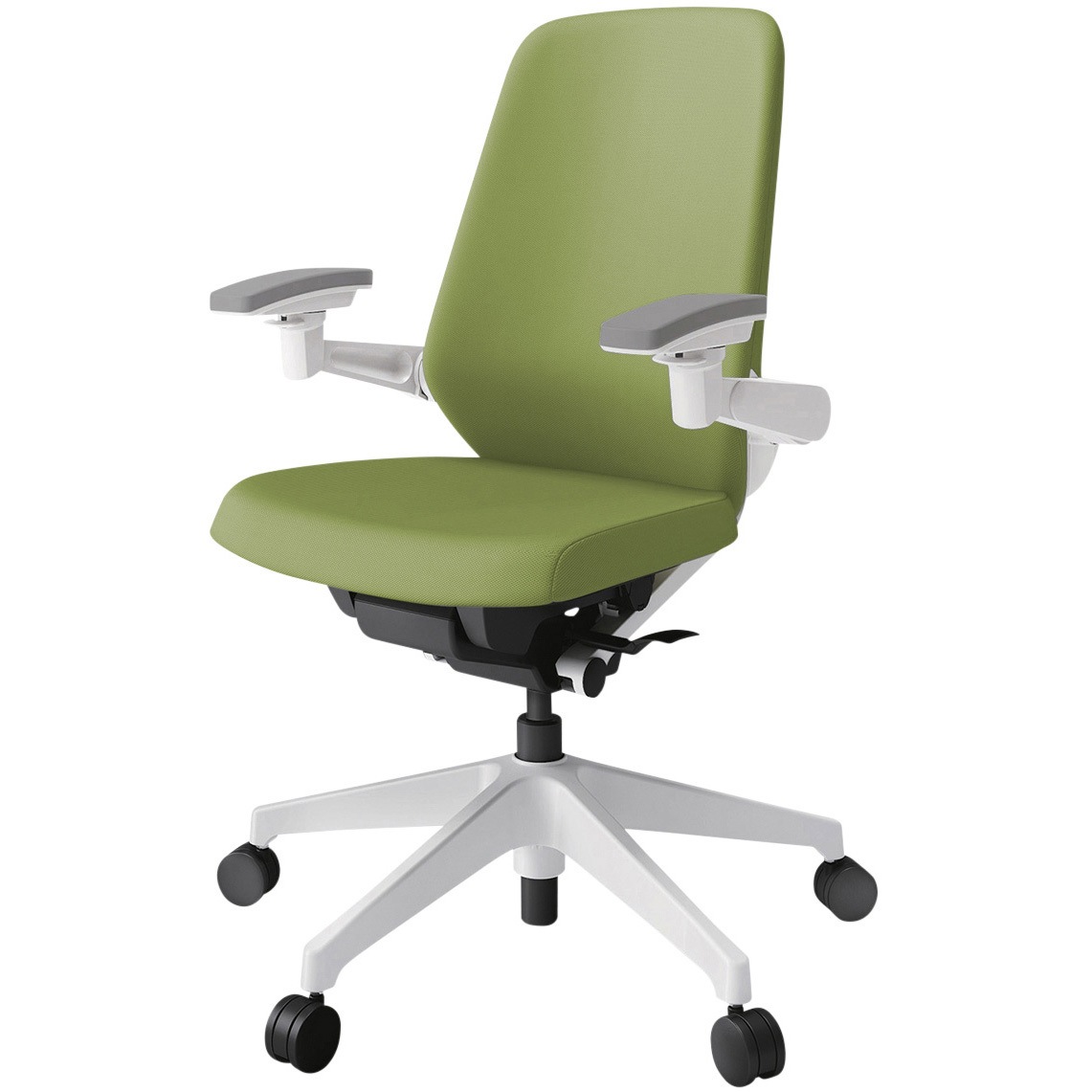 KJ-117PVM1W9Q7 ノートチェア プレーンクロスバック 可動肘 ハイバック ランバーサポート付 ウレタンキャスター<配送時組立サービス付> 1台 イトーキ 【通販モノタロウ】 51,588円