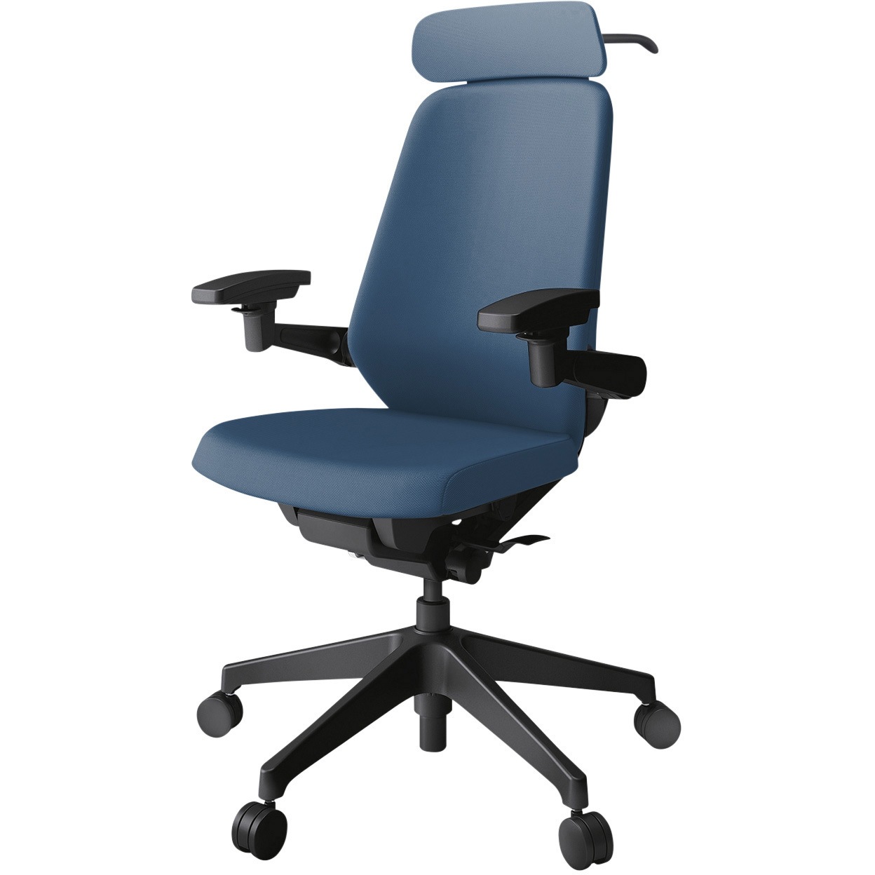 KJ-117PVXM1T1N3 ノートチェア エクストラハイバック 可動肘 ハンガー ランバーサポート付 クロスPV ウレタンキャスター<配送時組立サービス付> 1台 イトーキ 【通販モノタロウ】