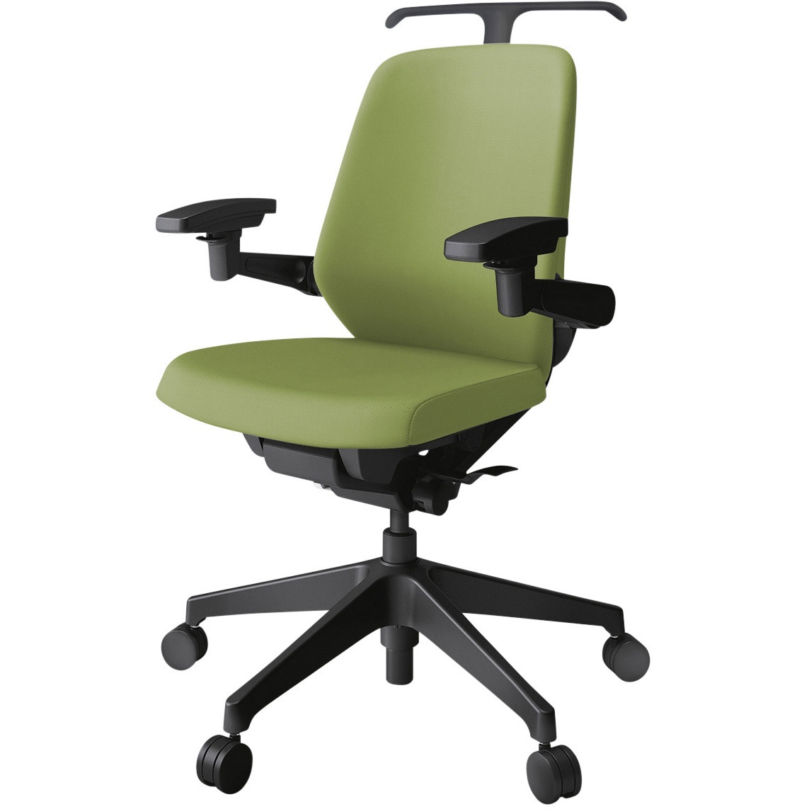 KJ-127PVH1T1Q7 ノートチェア ローバック 可動肘 ハンガー ランバーサポート付 クロスPV ナイロンキャスター<配送時組立サービス付> 1台 イトーキ 【通販モノタロウ】