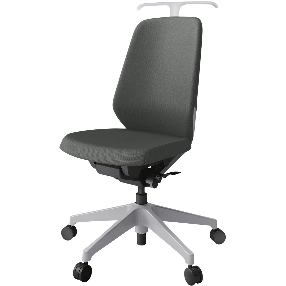 KJ-130PVH-GNC3 ノートチェア ハイバック 肘なし ハンガー ランバーサポートなし クロスPV ナイロンキャスター<配送時組立サービス付> 1台 イトーキ 【通販モノタロウ】