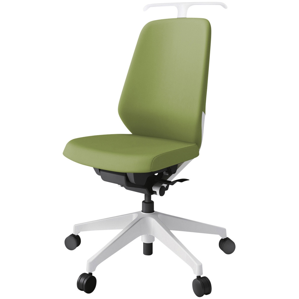 KJ-130PVHM-W9Q7 ノートチェア ハイバック 肘なし ハンガー ランバーサポートなし クロスPV ウレタンキャスター<配送時組立サービス付> 1台 イトーキ 【通販モノタロウ】