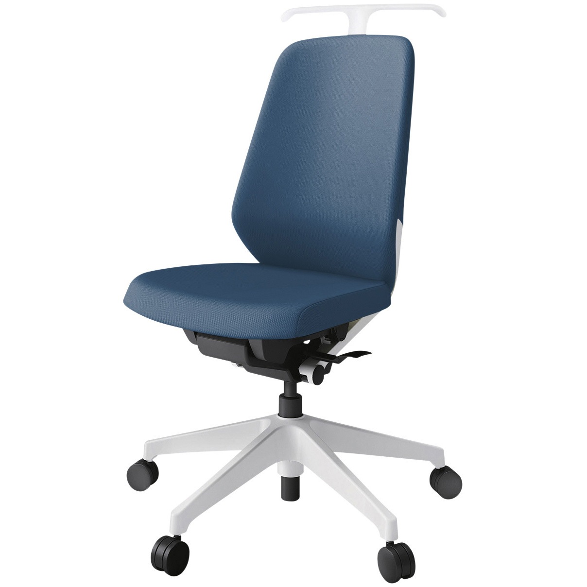 KJ-130PVH-W9N3 ノートチェア ハイバック 肘なし ハンガー ランバーサポートなし クロスPV ナイロンキャスター<配送時組立サービス付> 1台 イトーキ 【通販モノタロウ】