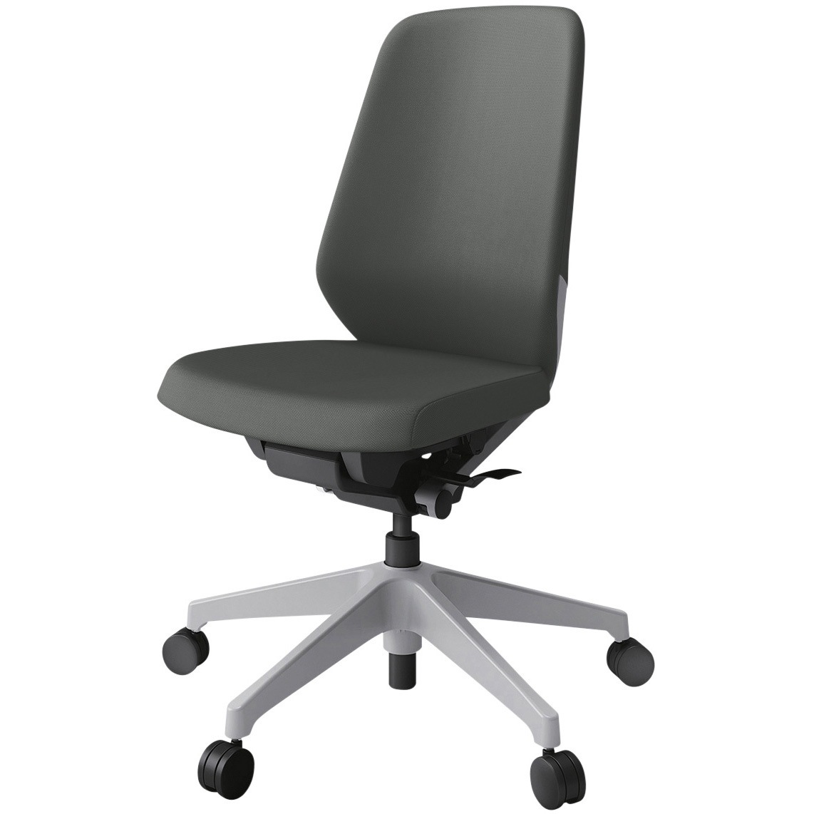 KJ-130PVM-GNC3 ノートチェア プレーンクロスバック 肘無 ハイバック ランバーサポートなし ウレタンキャスター<配送時組立サービス付> 1台 イトーキ 【通販モノタロウ】