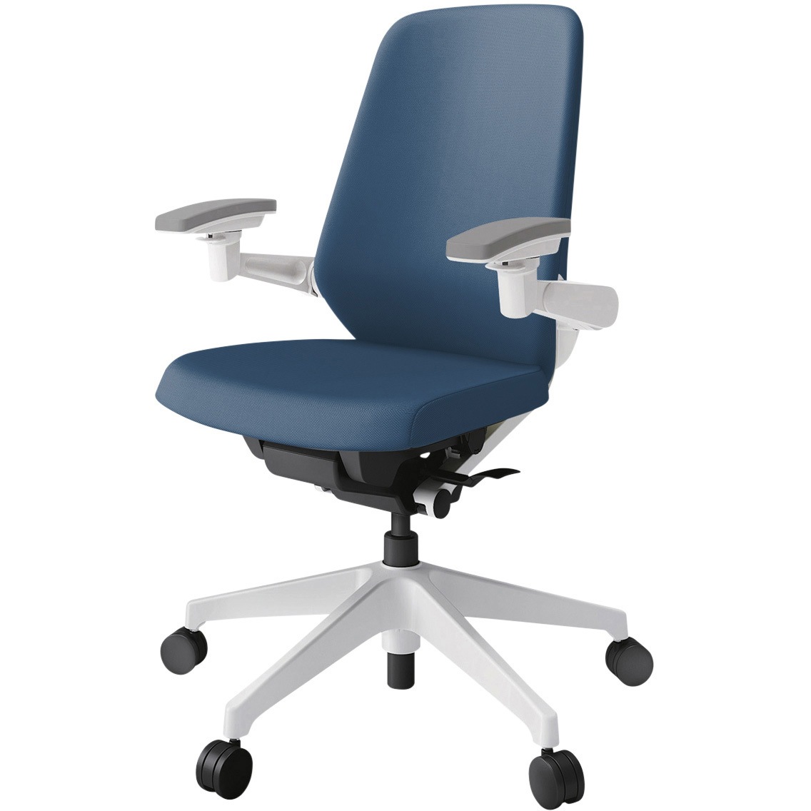 KJ-137PVM1W9N3 ノートチェア プレーンクロスバック 可動肘 ハイバック ランバーサポートなし ウレタンキャスター<配送時組立サービス付> 1台 イトーキ 【通販モノタロウ】 47,988円