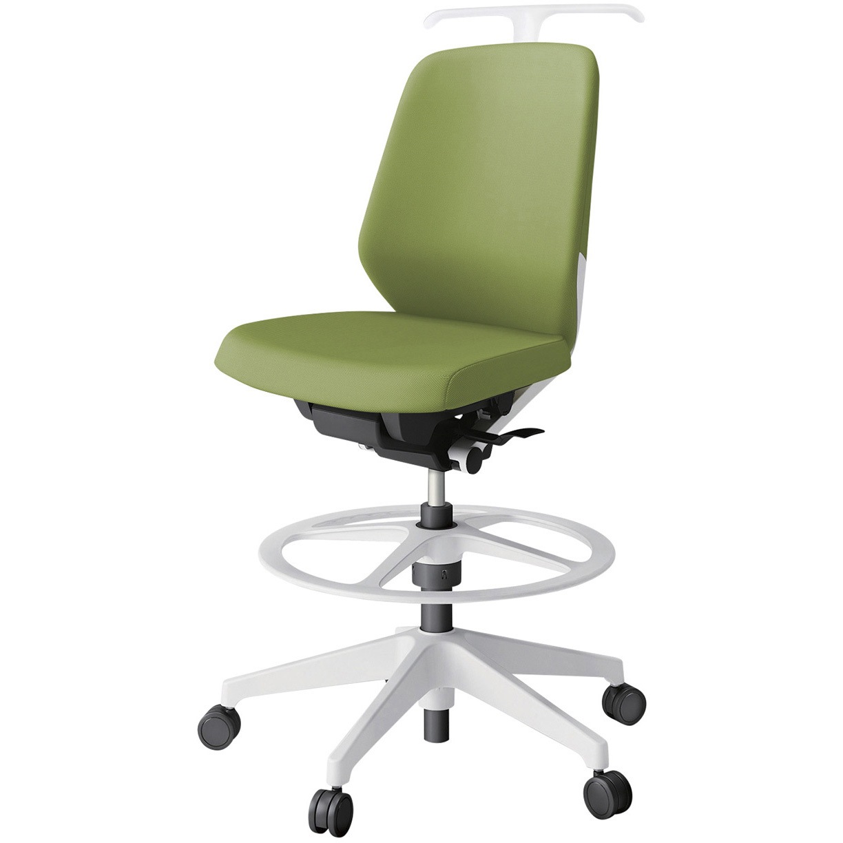 KJ-140PVHP-W9Q7 ノートチェア ハイポジションタイプ ローバック 肘なし ハンガー ランバーサポートなし クロスPV 樹脂脚<配送時組立サービス付> 1台 イトーキ 【通販モノタロウ】 50,388円