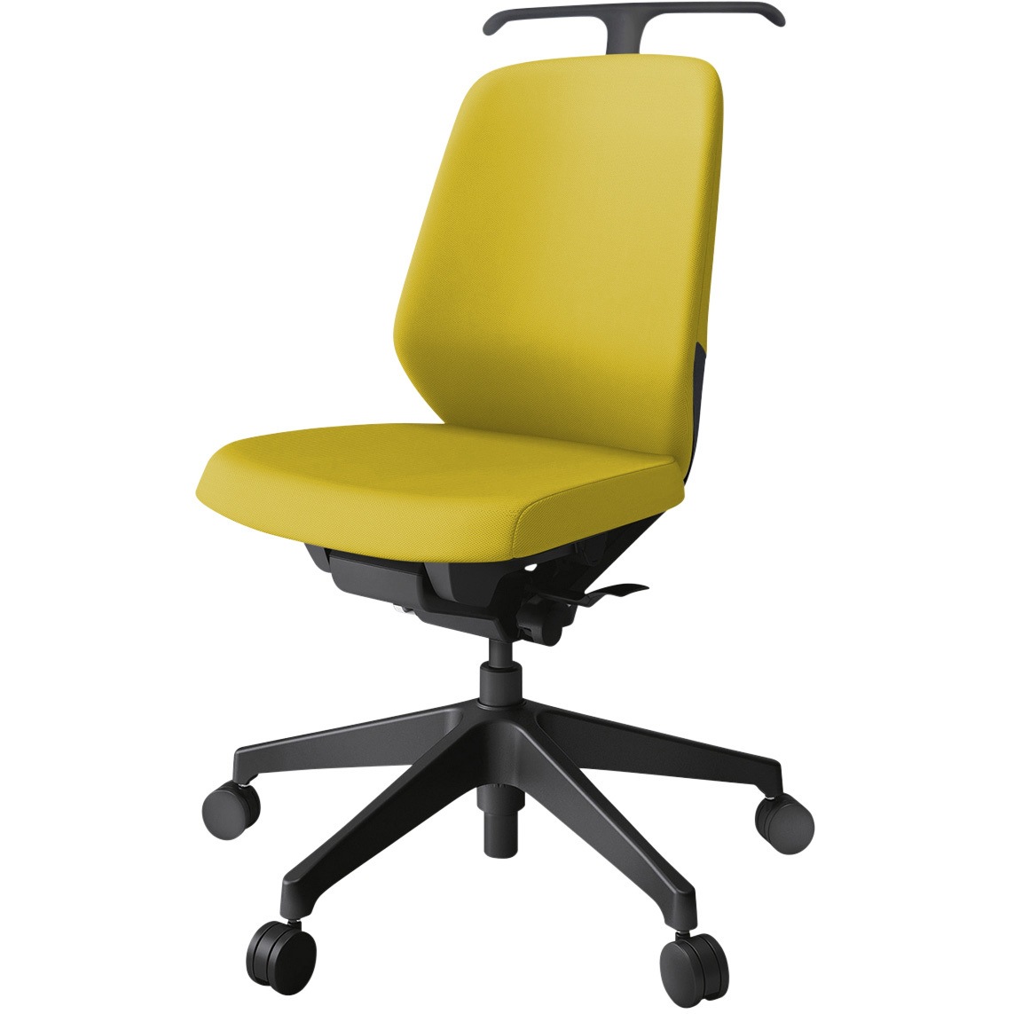 KJ-140PVH-T1U5 ノートチェア ローバック 肘なし ハンガー ランバーサポートなし クロスPV ナイロンキャスター<配送時組立サービス付> 1台 イトーキ 【通販モノタロウ】