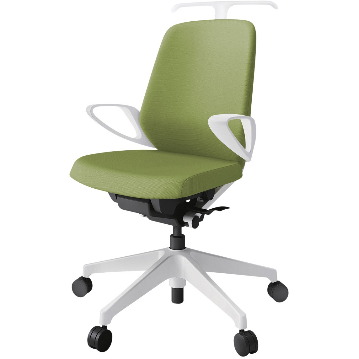 KJ-146PVHM-W9Q7 ノートチェア ローバック 固定肘 ハンガー ランバーサポートなし クロスPV ウレタンキャスター<配送時組立サービス付> 1台 イトーキ 【通販モノタロウ】 43,788円