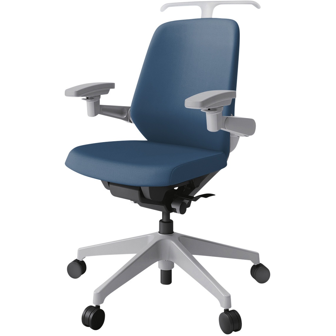 KJ-147PVH1GNN3 ノートチェア ローバック 可動肘 ハンガー ランバーサポートなし クロスPV ナイロンキャスター<配送時組立サービス付> 1台 イトーキ 【通販モノタロウ】 47,388円