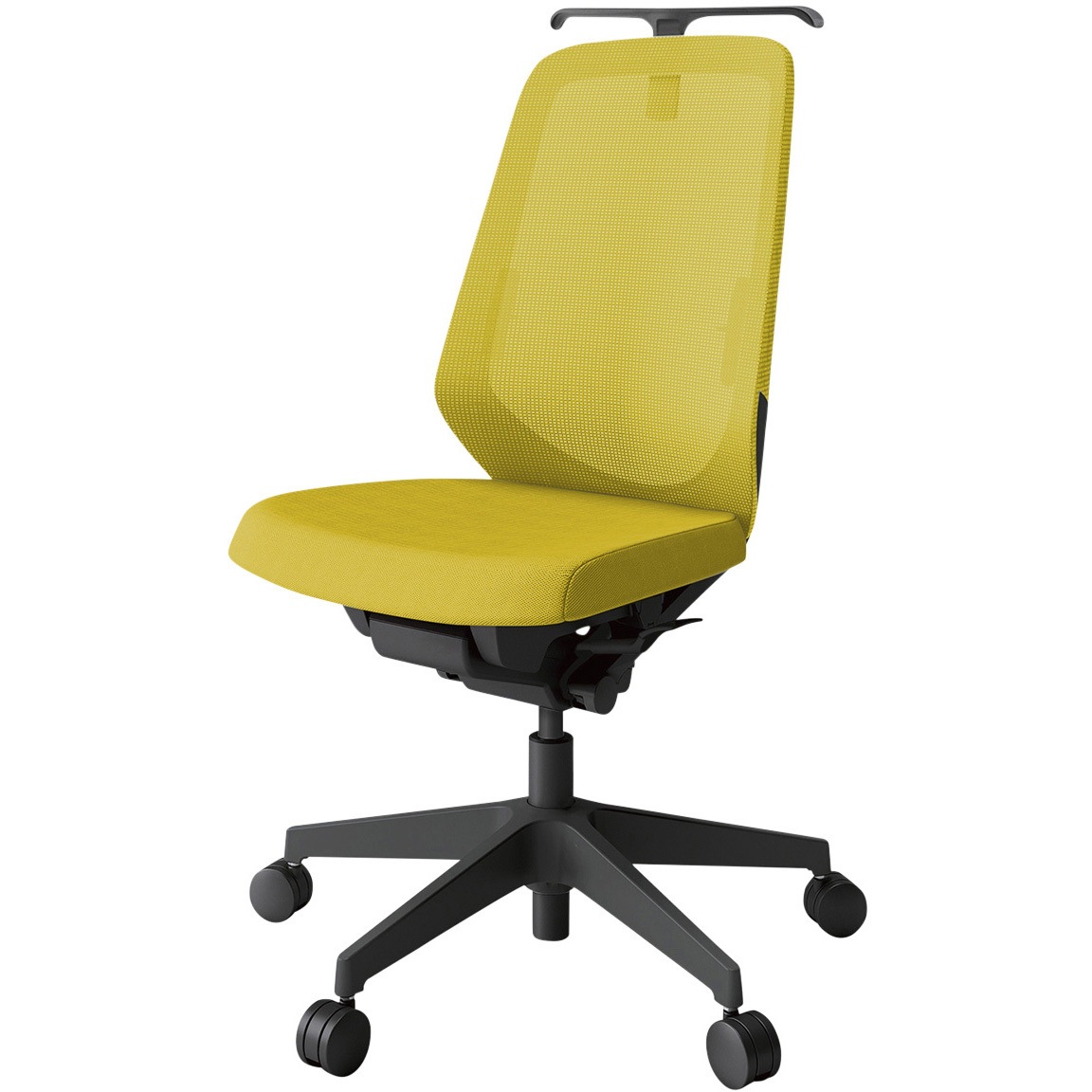 KJ-150JVH-T1U5 ノートチェア ハイバック 肘なし ハンガー ランバーサポート付 メッシュJV ナイロンキャスター<配送時組立サービス付> 1台 イトーキ 【通販モノタロウ】