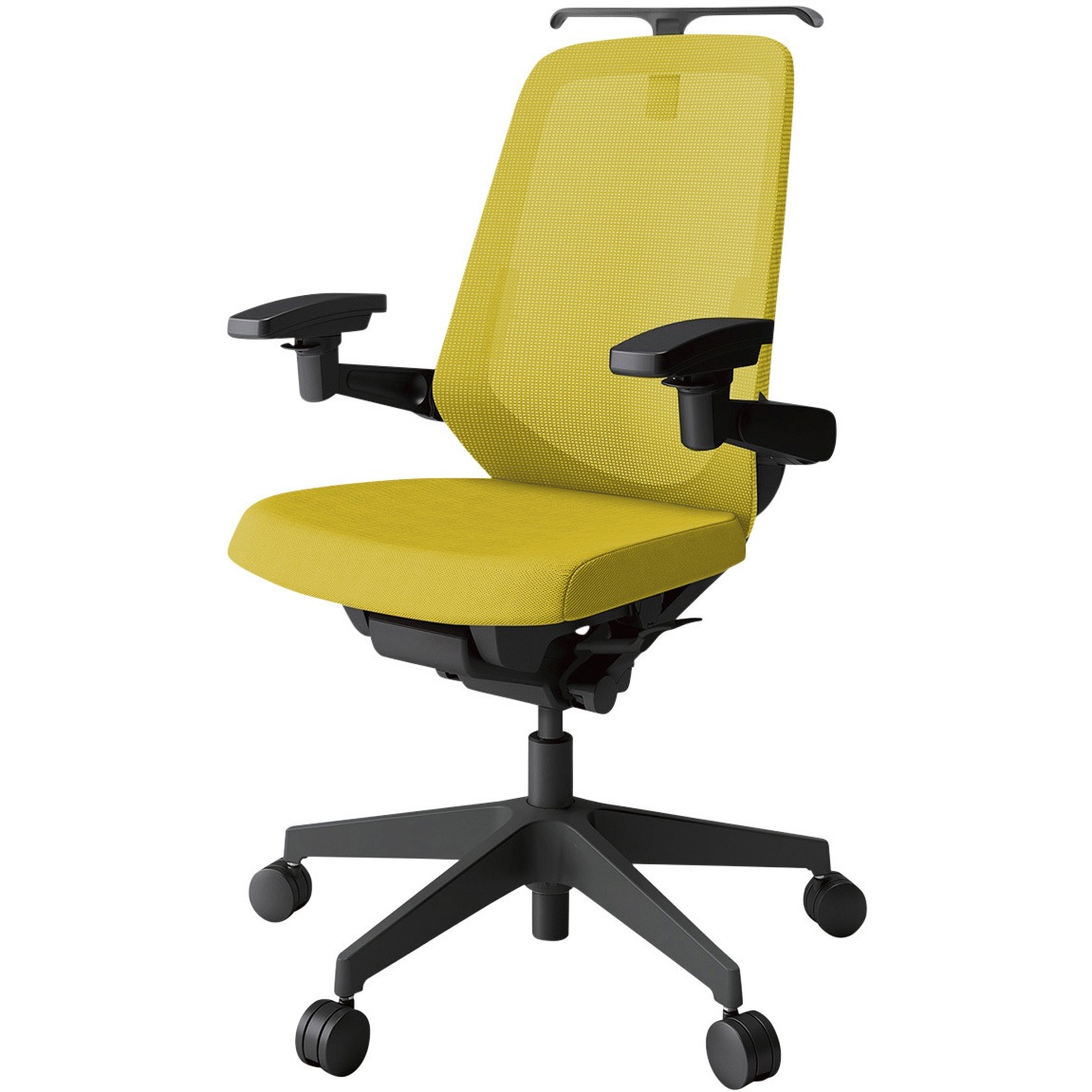 KJ-157JVHM1T1U5 ノートチェア ハイバック 可動肘 ハンガー ランバーサポート付 メッシュJV ウレタンキャスター<配送時組立サービス付> 1台 イトーキ 【通販モノタロウ】