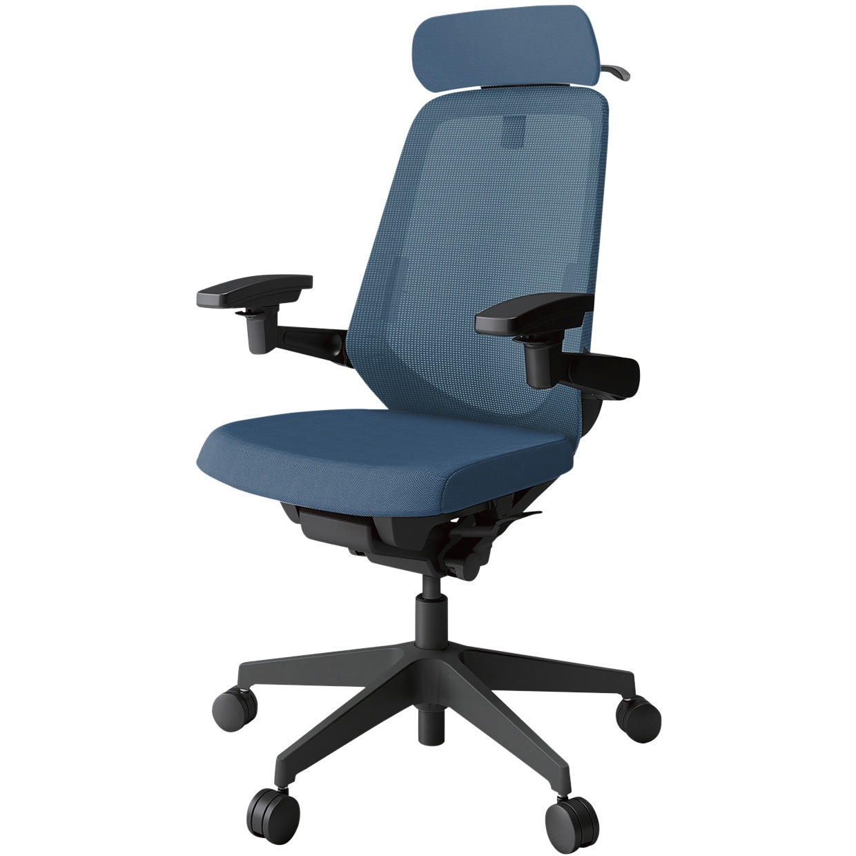 KJ-157JVX1T1N3 ノートチェア エクストラハイバック 可動肘 ハンガー ランバーサポート付 メッシュJV ナイロンキャスター<配送時組立サービス付> 1台 イトーキ 【通販モノタロウ】 60,390円