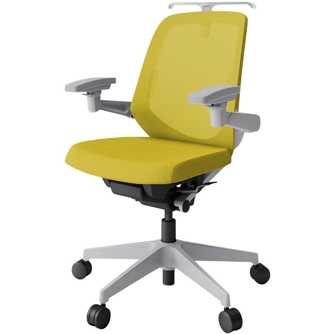 KJ-167JVH1GNU5 ノートチェア ローバック 可動肘 ハンガー ランバーサポート付 メッシュJV ナイロンキャスター<配送時組立サービス付> 1台 イトーキ 【通販モノタロウ】 50,988円