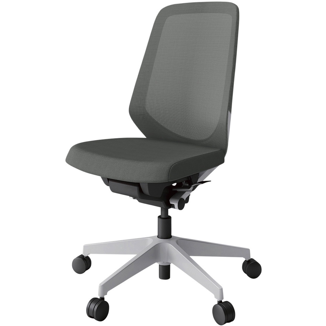 KJ-170JV-GNC3 ノートチェア プレーンメッシュバック 肘無 ハイバック ランバーサポートなし ナイロンキャスター<配送時組立サービス付> 1台 イトーキ 【通販モノタロウ】