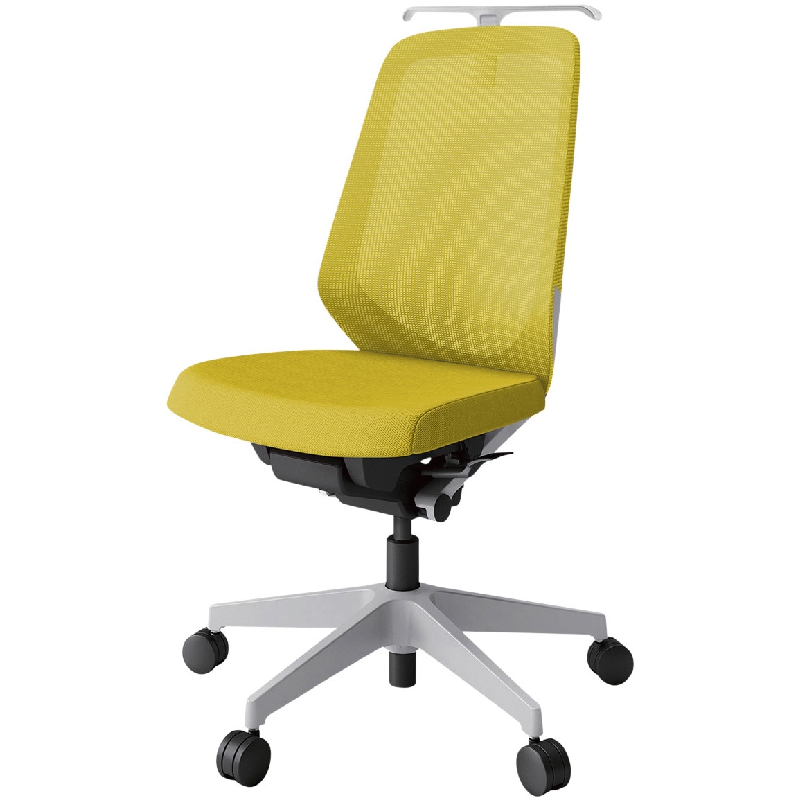 KJ-170JVHM-GNU5 ノートチェア ハイバック 肘なし ハンガー ランバーサポートなし メッシュJV ウレタンキャスター<配送時組立サービス付> 1台 イトーキ 【通販モノタロウ】 45,487円