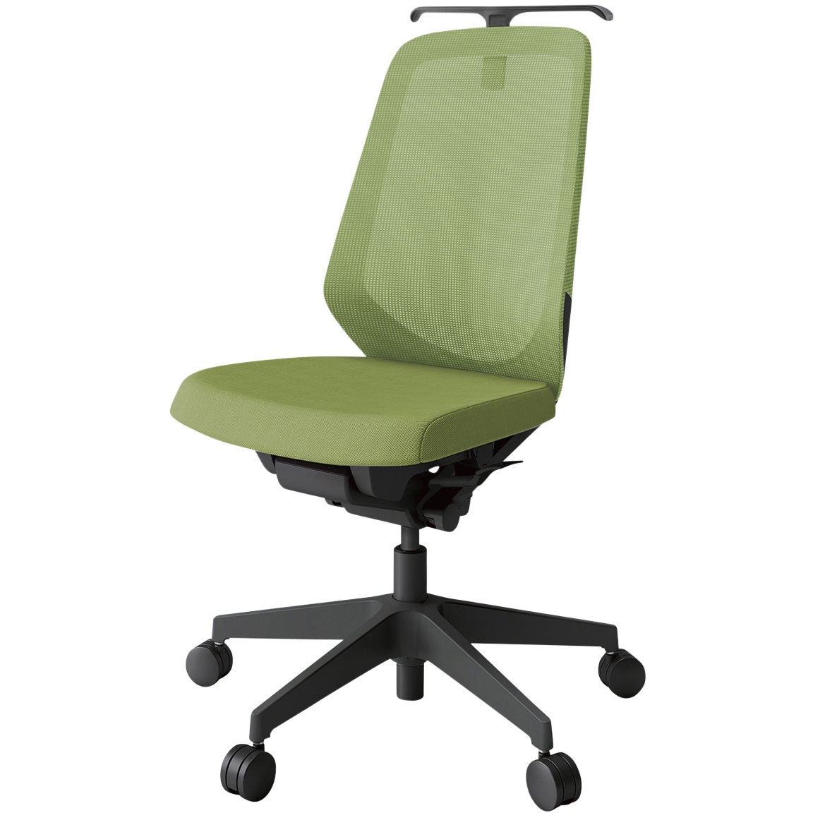 KJ-170JVH-T1Q7 ノートチェア ハイバック 肘なし ハンガー ランバーサポートなし メッシュJV ナイロンキャスター<配送時組立サービス付> 1台 イトーキ 【通販モノタロウ】