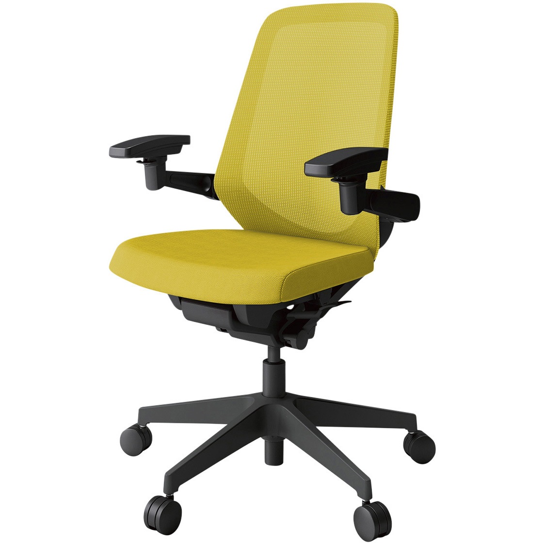 KJ-177JVM1T1U5 ノートチェア プレーンメッシュバック 可動肘 ハイバック ランバーサポートなし ウレタンキャスター<配送時組立サービス付> 1台 イトーキ 【通販モノタロウ】