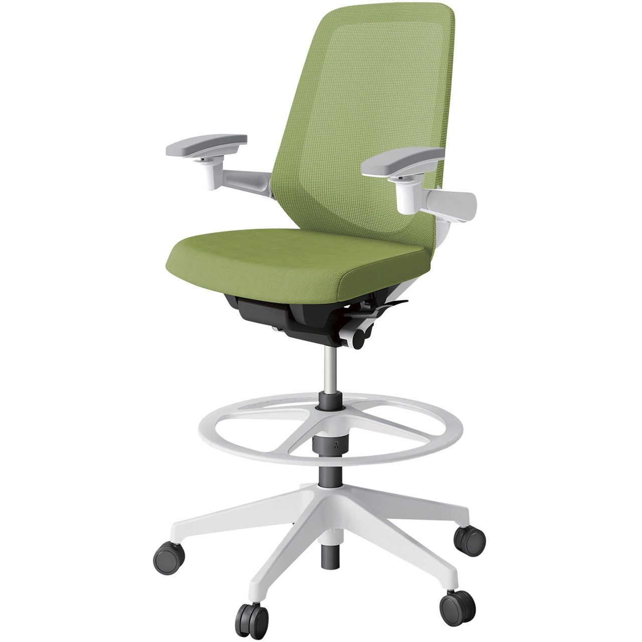 KJ-177JVP1W9Q7 ノートチェア ハイポジションタイプ ハイバック 可動肘 ランバーサポートなし メッシュJV 樹脂脚<配送時組立サービス付> 1台 イトーキ 【通販モノタロウ】 59,988円