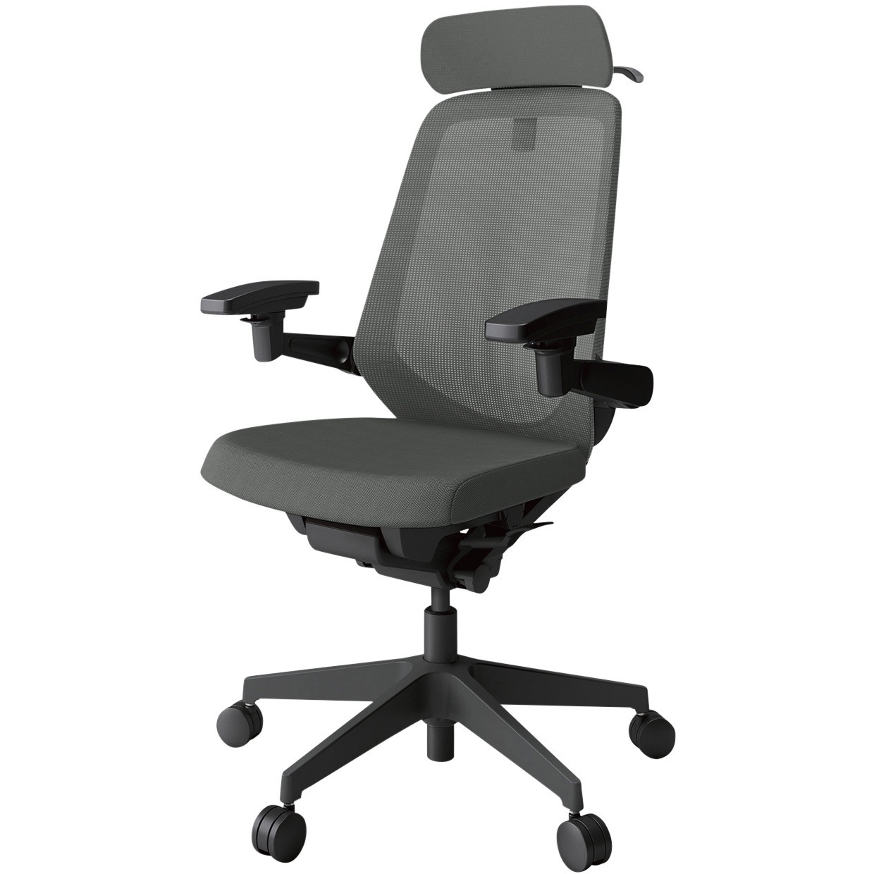 KJ-177JVXM1T1C3 ノートチェア エクストラハイバック 可動肘 ハンガー ランバーサポートなし メッシュJV ウレタンキャスター<配送時組立サービス付> 1台 イトーキ 【通販モノタロウ】
