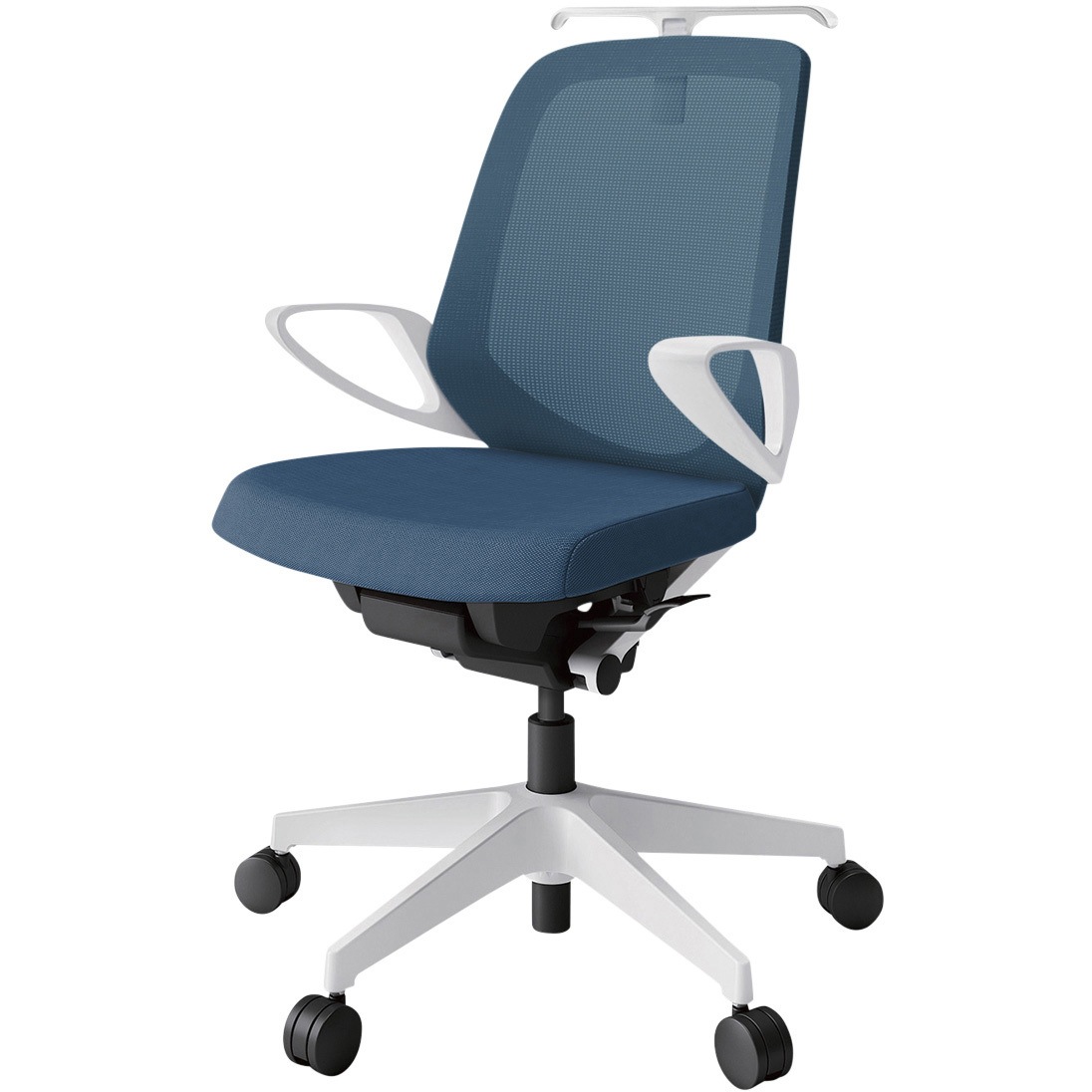 KJ-186JVH-W9N3 ノートチェア ローバック 固定肘 ハンガー ランバーサポートなし メッシュJV ナイロンキャスター<配送時組立サービス付> 1台 イトーキ 【通販モノタロウ】 43,788円