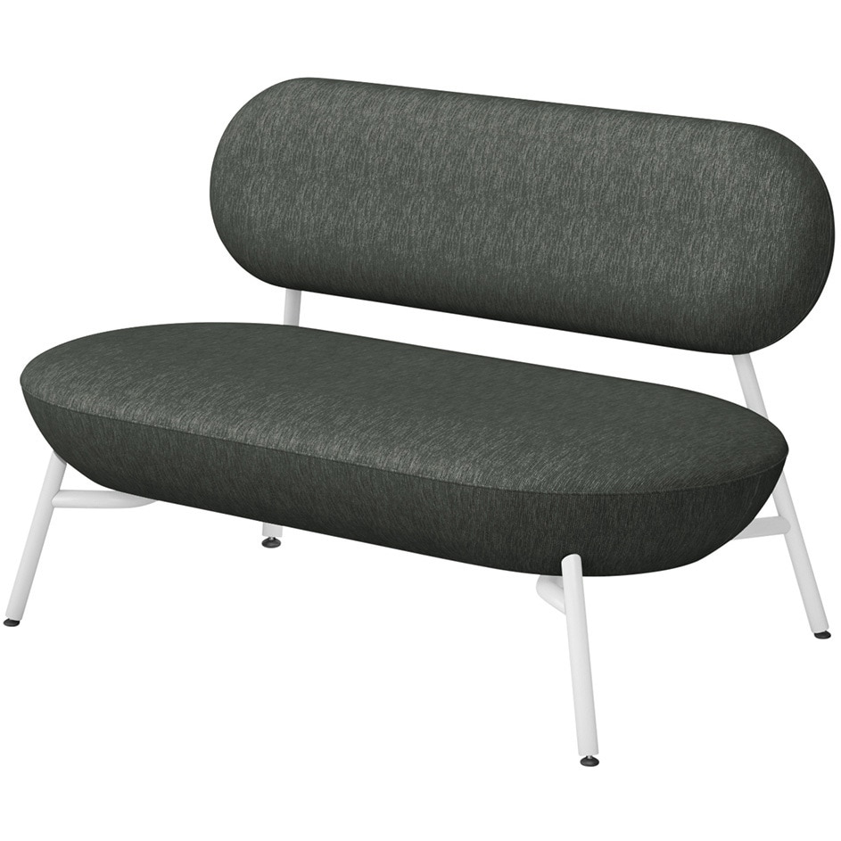 KLF-202CN-WGC2 ミートラウンジ 2シーターソファ 布地CN<配送時組立サービス付> イトーキ 高さ720mm幅1170mm奥行660mm  KLF-202CN-WGC2