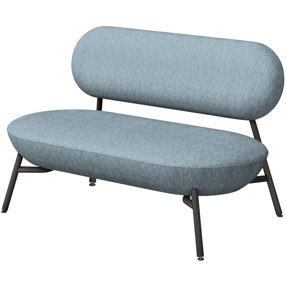 KLF-202C-T1S5 ミートラウンジ 2シーターソファ 布地C<配送時組立サービス付> イトーキ 高さ720mm幅1170mm奥行660mm  KLF-202C-T1S5