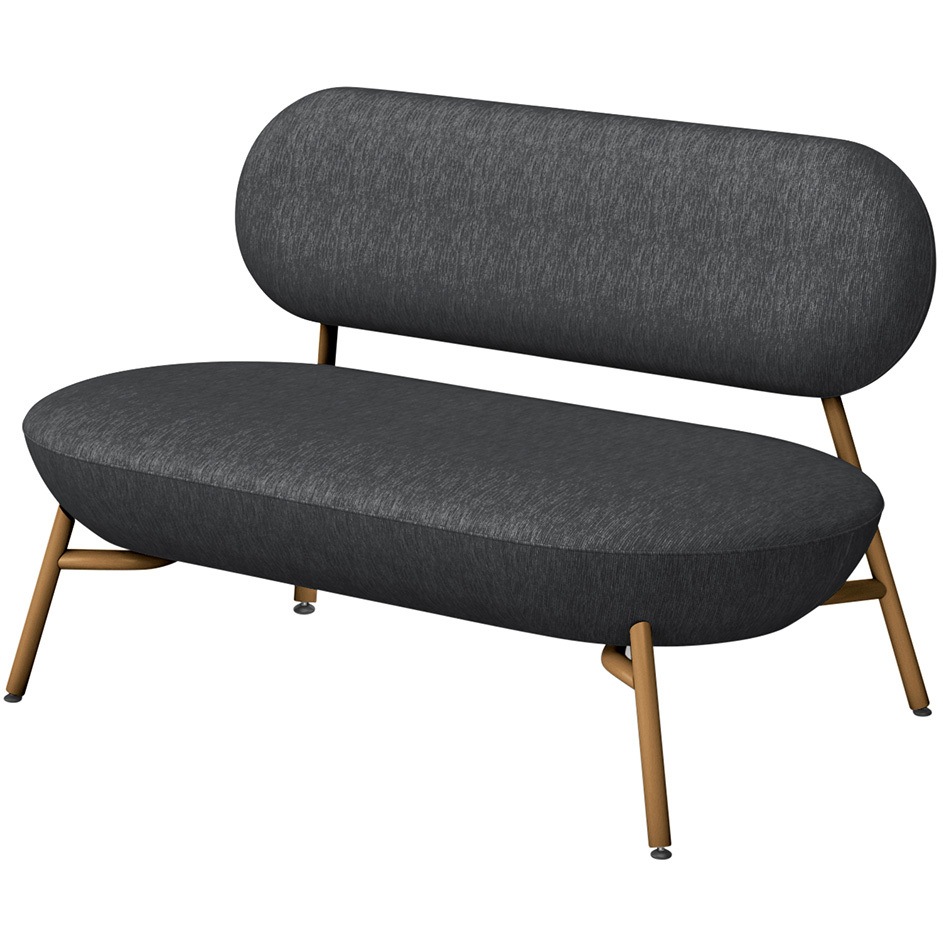 KLF-202C-ZCW2 ミートラウンジ 2シーターソファ 布地C<配送時組立サービス付> イトーキ 高さ720mm幅1170mm奥行660mm  KLF-202C-ZCW2