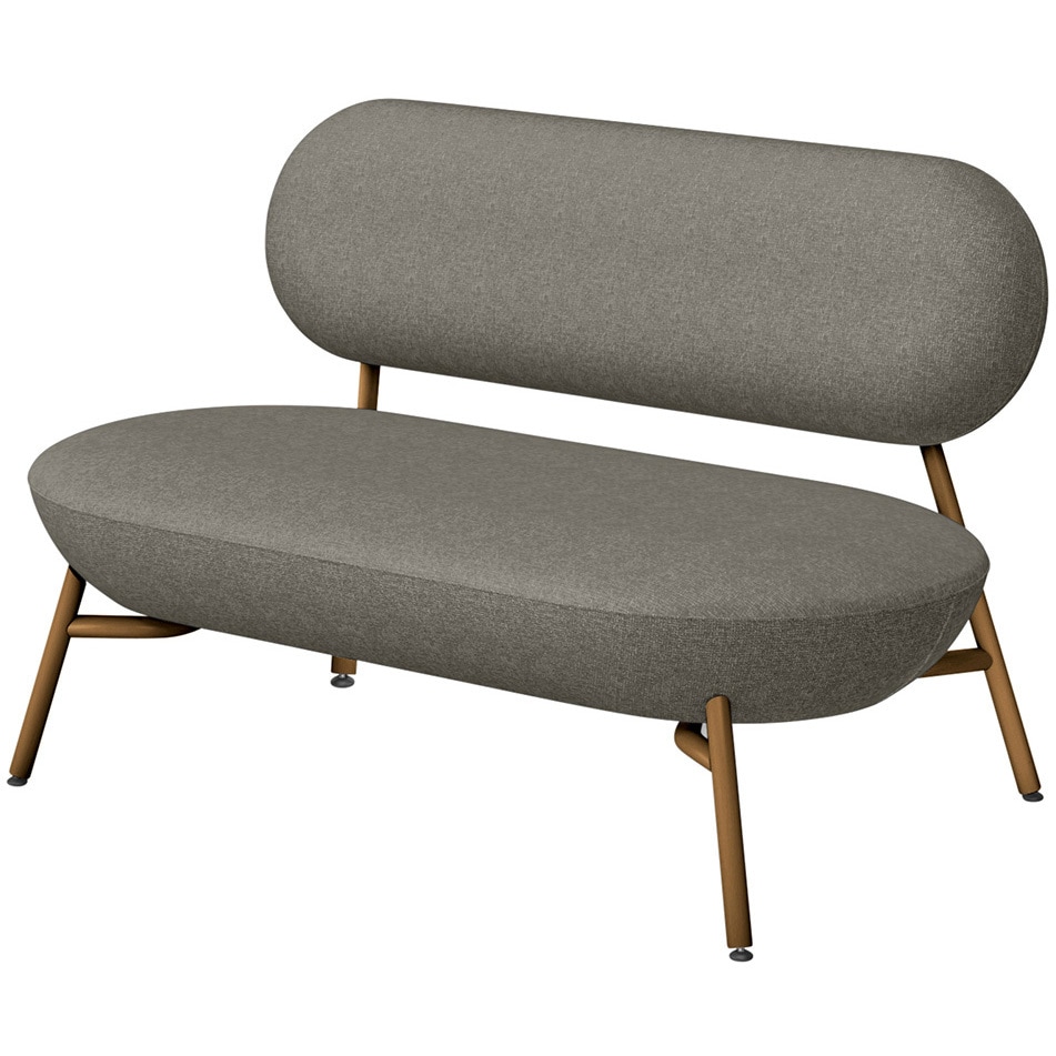 KLF-202H-ZCT4 ミートラウンジ 2シーターソファ 布地H<配送時組立サービス付> イトーキ 高さ720mm幅1170mm奥行660mm  KLF-202H-ZCT4