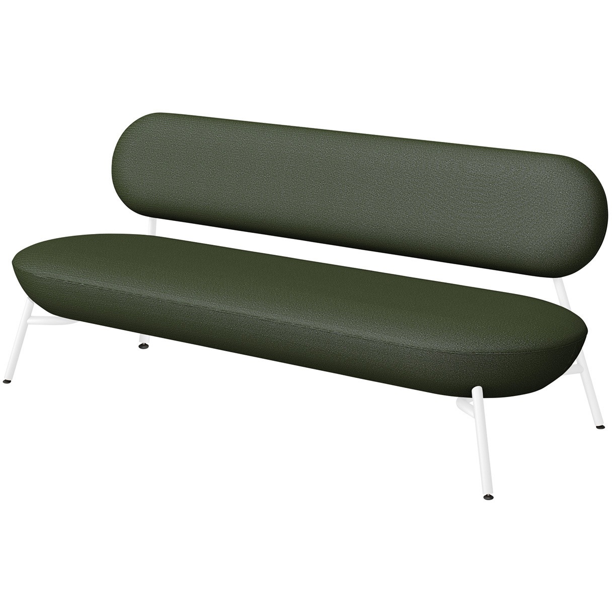 KLF-203C-WGQ2 ミートラウンジ 3シーターソファ 布地C<配送時組立サービス付> イトーキ 高さ720mm幅1770mm奥行660mm  KLF-203C-WGQ2