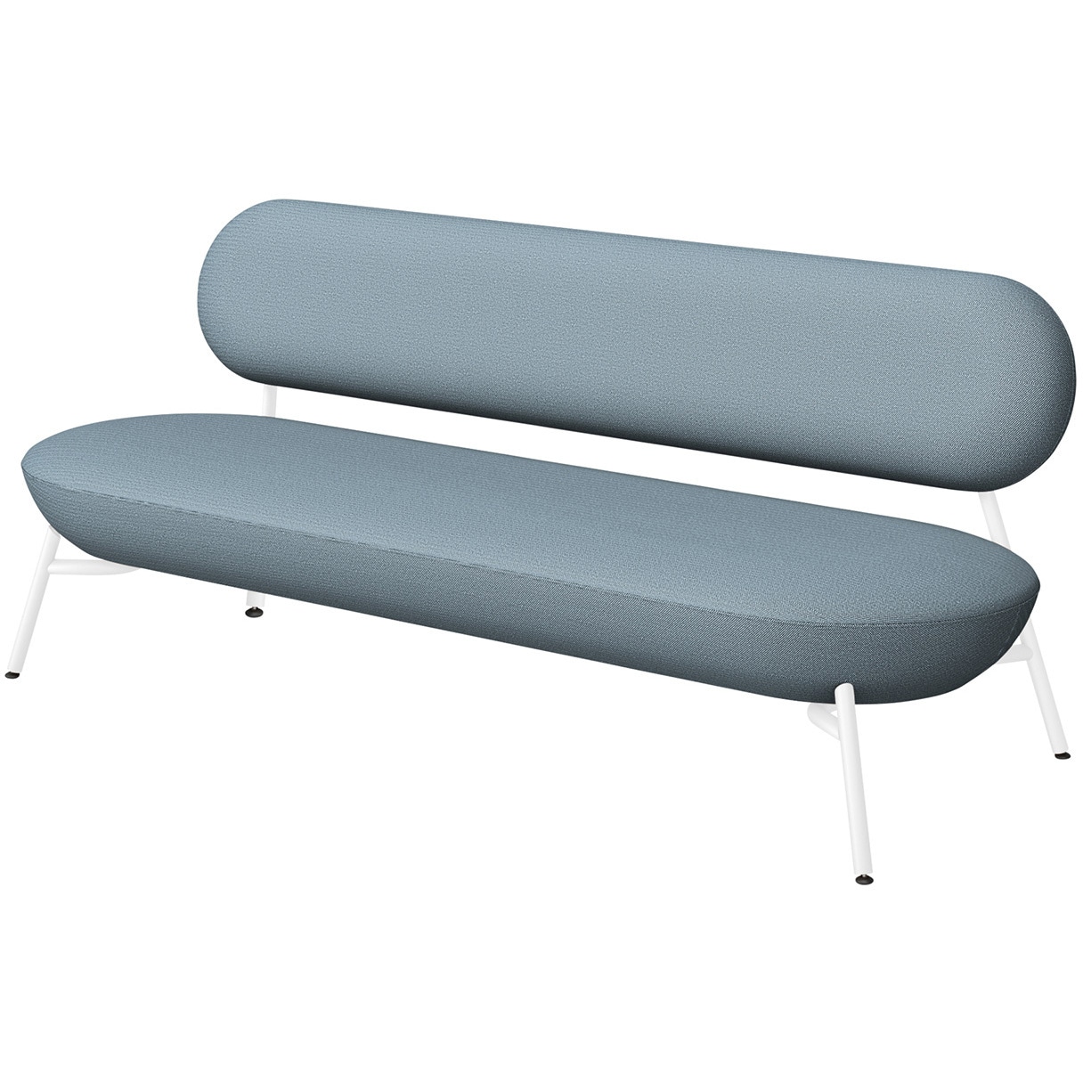 KLF-203C-WGS5 ミートラウンジ 3シーターソファ 布地C<配送時組立サービス付> イトーキ 高さ720mm幅1770mm奥行660mm  KLF-203C-WGS5