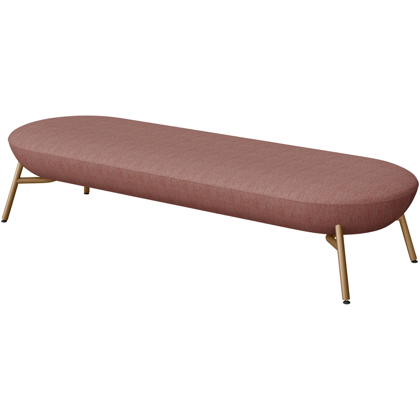 KLF-213CN-ZCM7 ミートラウンジ 3シーターベンチ 布地CN<配送時組立サービス付> イトーキ 高さ390mm幅1770mm奥行570mm  KLF-213CN-ZCM7