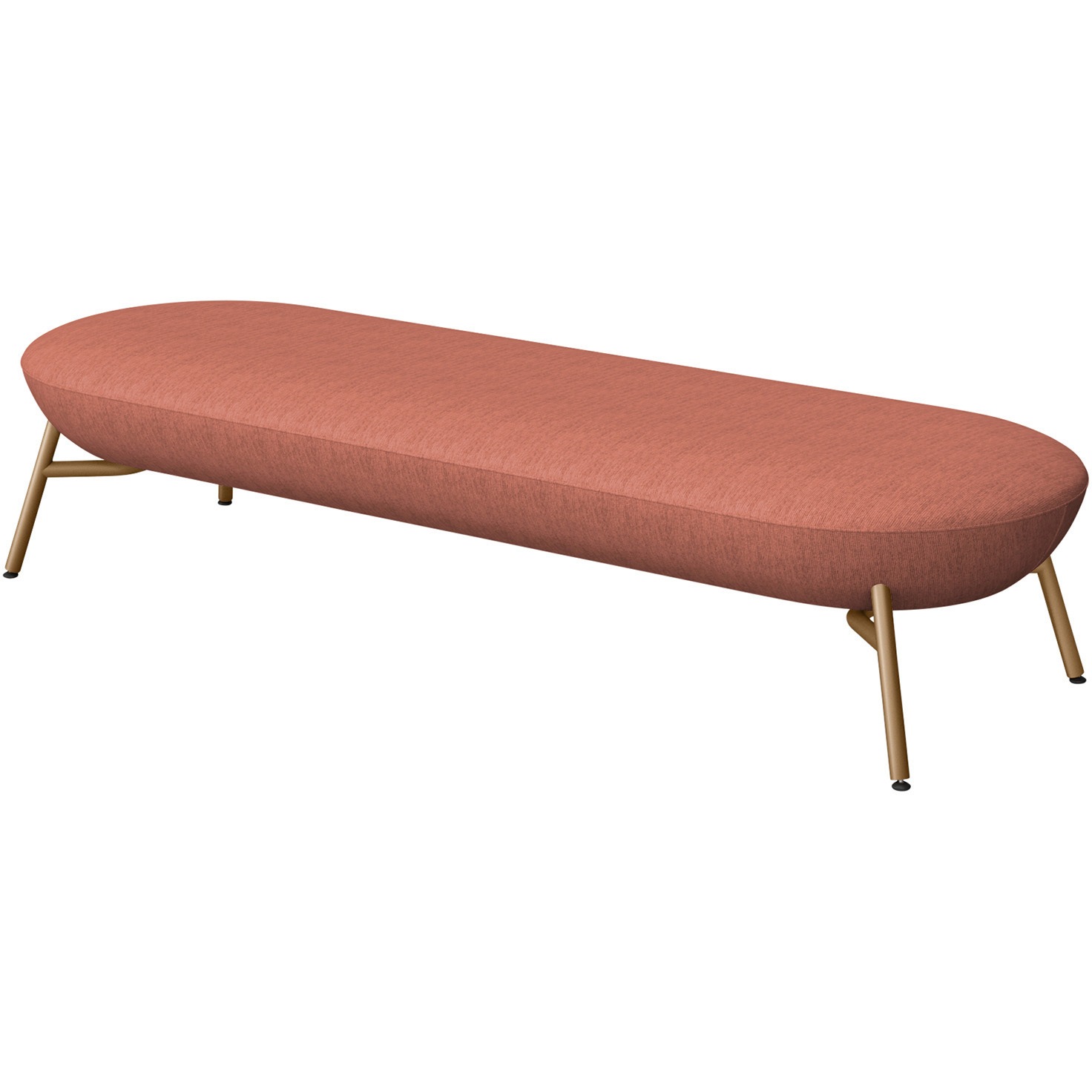 KLF-213C-ZCD3 ミートラウンジ 3シーターベンチ 布地C<配送時組立サービス付> イトーキ 高さ390mm幅1770mm奥行570mm  KLF-213C-ZCD3