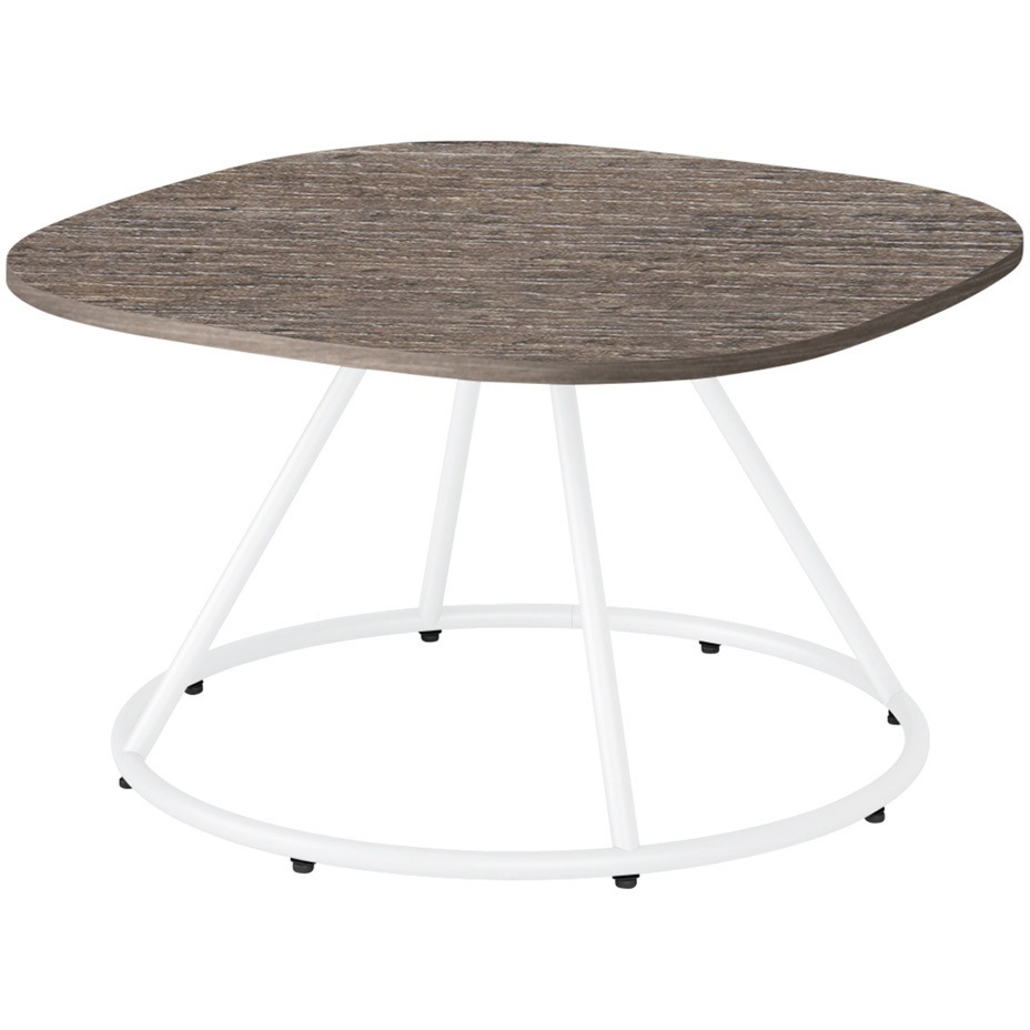 KLF-220995-WG21 ミートラウンジ テーブルオーバル型 W900×D900×H500<配送時組立サービス付> イトーキ ノルディックバーチ   KLF-220995-WG21