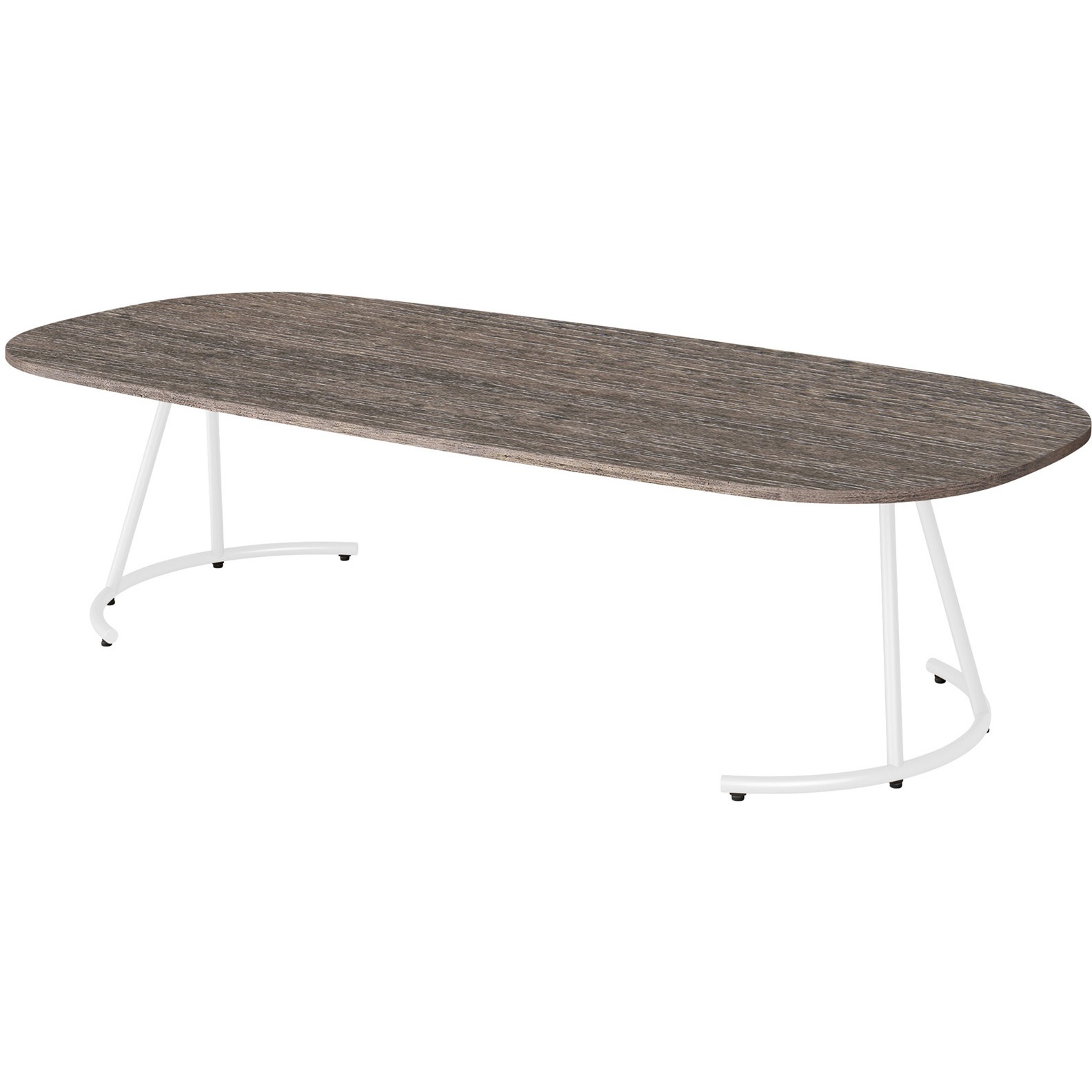 KLF-222095-WG21 ミートラウンジ テーブルオーバル型 W2000×D900×H500<配送時組立サービス付> イトーキ ノルディックバーチ   KLF-222095-WG21