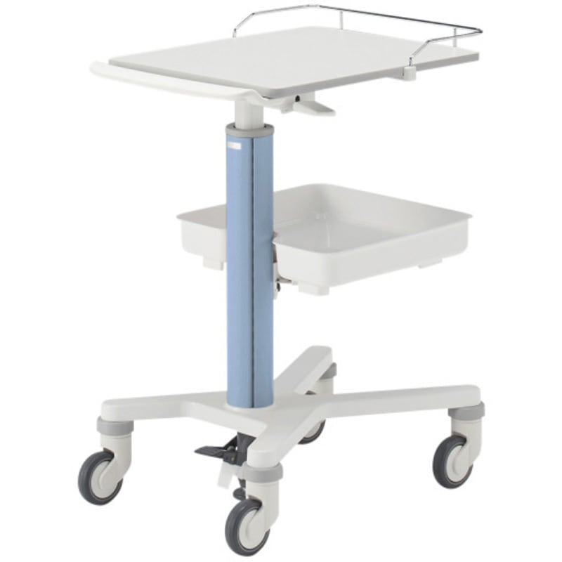 NKS-531SN-W9B6 メディワークカート-S トレイ1段タイプ<配送時組立サービス付> イトーキ 幅470mm奥行657mm高さ840mm  NKS-531SN-W9B6
