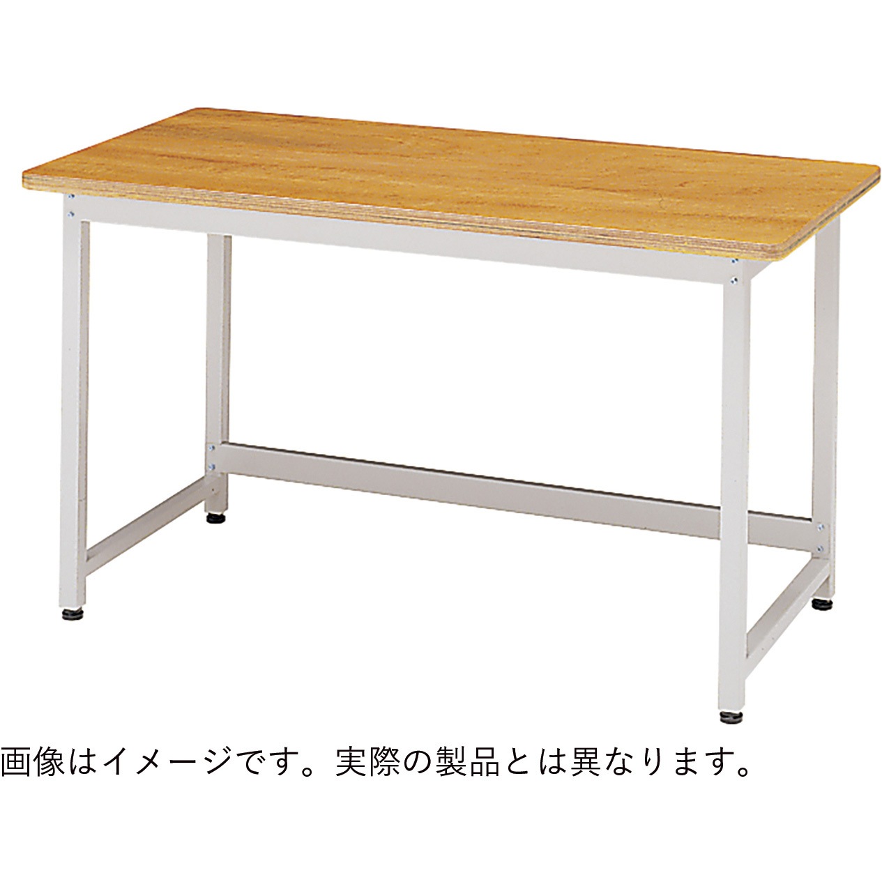 WBS-6970 ワークベンチWB型 立ち作業台 300kg仕様 スチール W1800×D900<配送時組立サービス付> イトーキ ホワイトグレー 高さ850mm  WBS-6970