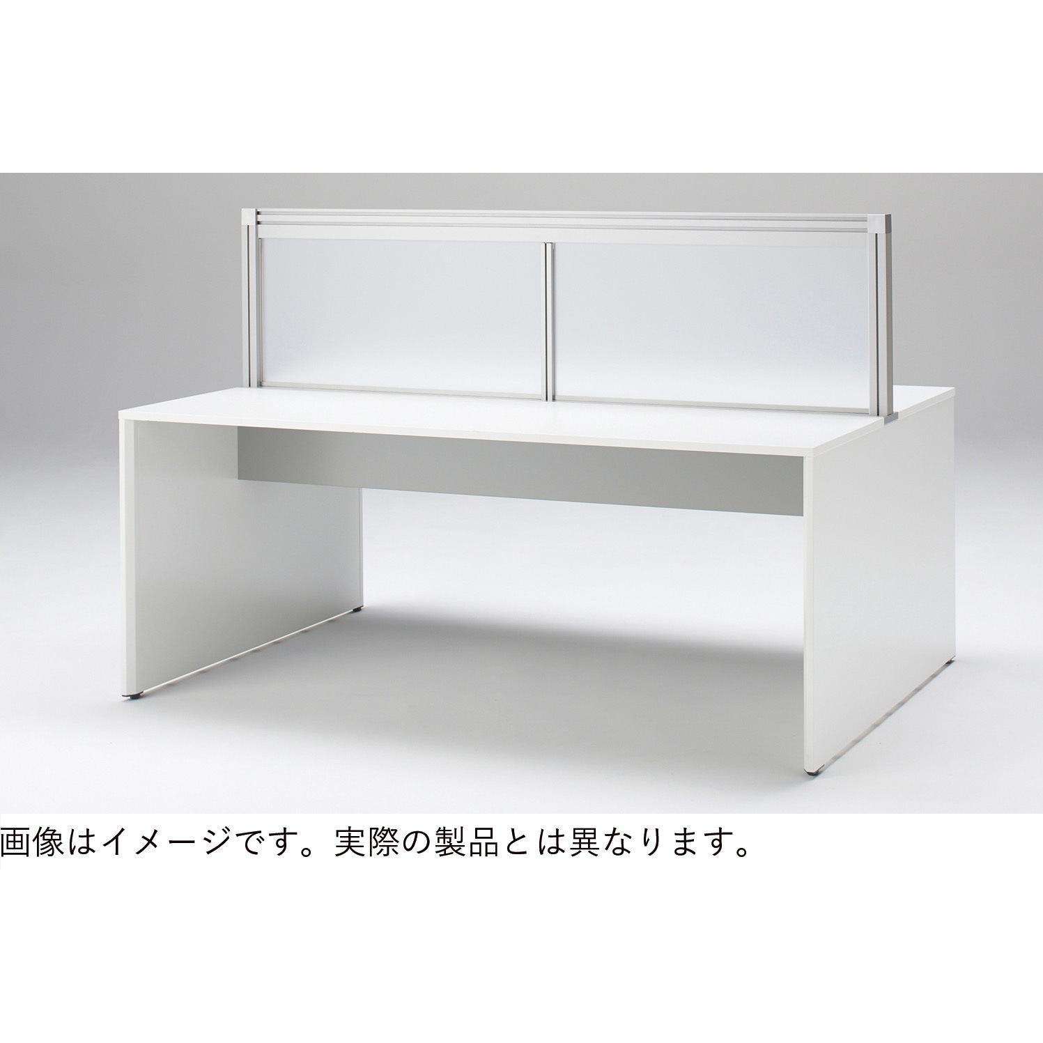 PLJ-122GE1-W9W9 インターリンクライブラリ キャレルデスク 両面・単独型 W1204<配送時組立サービス付> イトーキ ホワイト色 高さ720mm奥行1200mm  PLJ-122GE1-W9W9