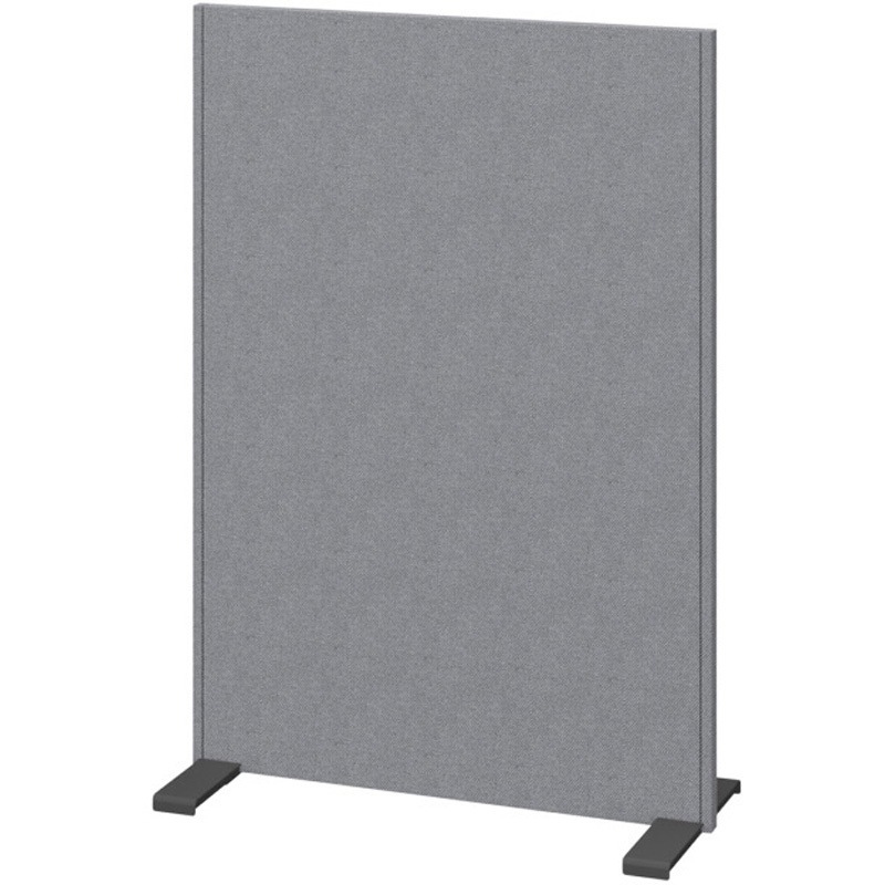 FUA-0913AFC-T4 アドサイト スクリーンパネル W900×H1340 布地C<配送時組立サービス付> イトーキ キャスター付 ミディアムグレー色   FUA-0913AFC-T4