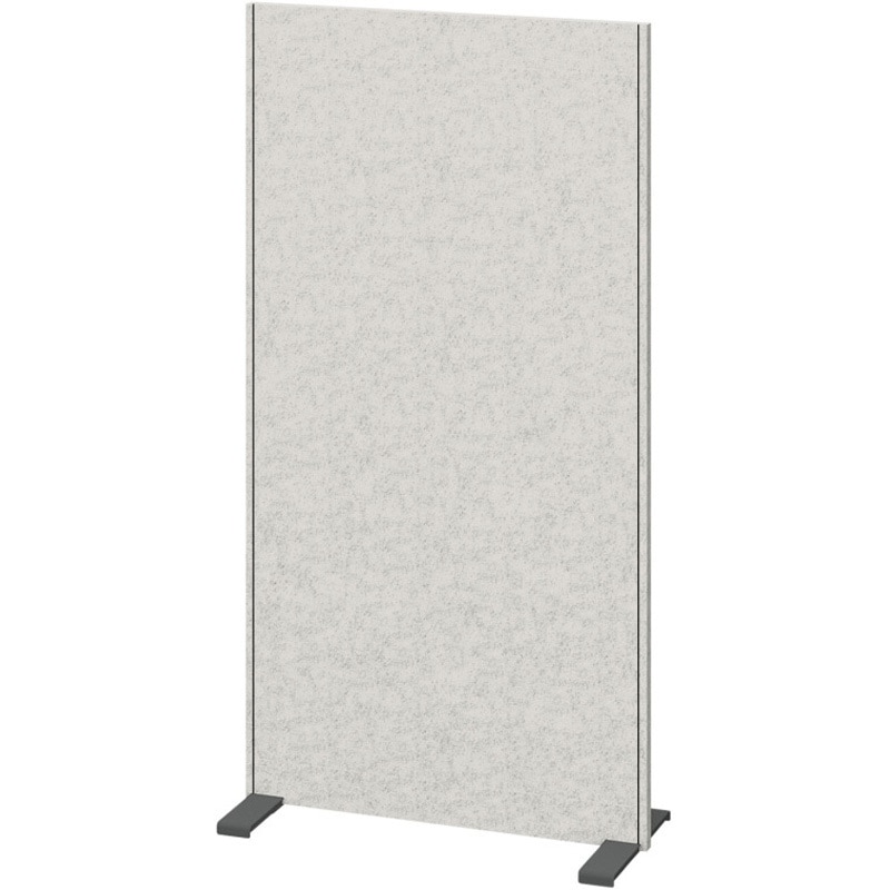 FUA-0918AFY-C7 アドサイト スクリーンパネル W900×H1800 不織布FY<配送時組立サービス付> イトーキ キャスター付 ホワイトグレーC色   FUA-0918AFY-C7