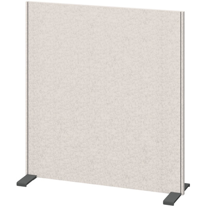 FUA-1213AFY-H9 アドサイト スクリーンパネル W1200×H1340 不織布FY<配送時組立サービス付> イトーキ キャスター付 エクリュベージュ色   FUA-1213AFY-H9