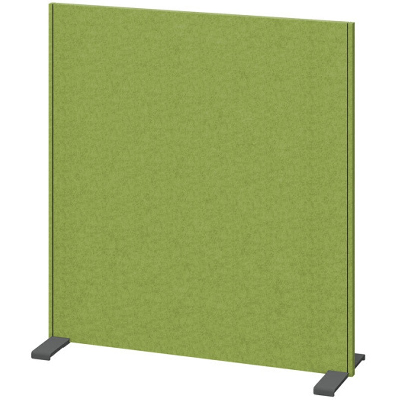 FUA-1213AFY-Q4 アドサイト スクリーンパネル W1200×H1340 不織布FY<配送時組立サービス付> イトーキ キャスター付 フレッシュグリーン色   FUA-1213AFY-Q4