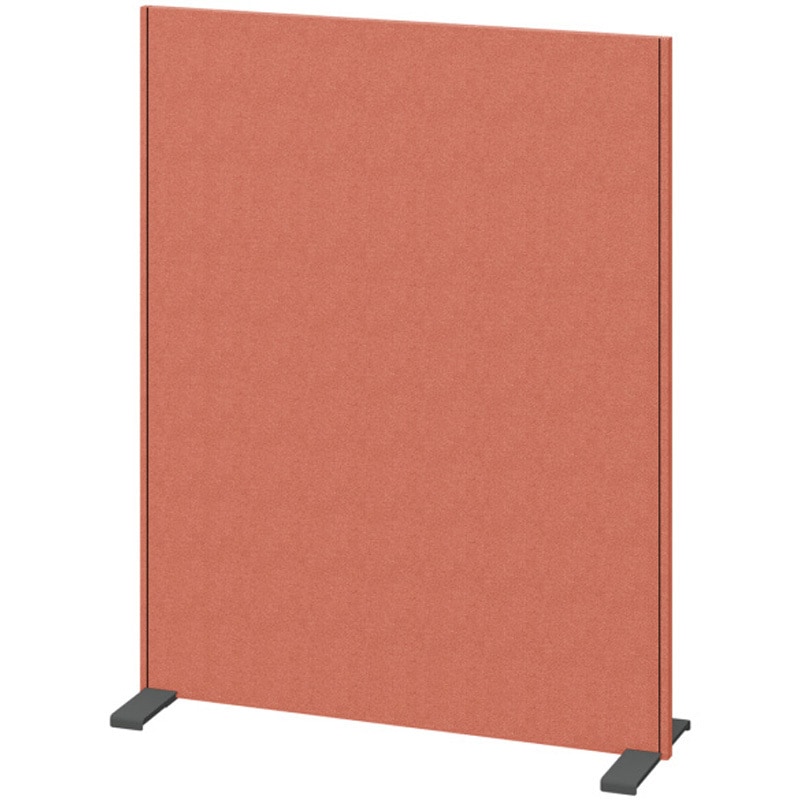 FUA-1215AFC-D3 アドサイト スクリーンパネル W1200×H1570 布地C<配送時組立サービス付> イトーキ キャスター付 アンバーオレンジ色   FUA-1215AFC-D3