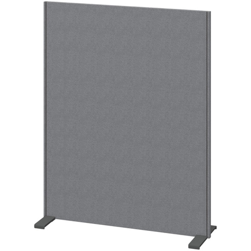 FUA-1215AFC-T4 アドサイト スクリーンパネル W1200×H1570 布地C<配送時組立サービス付> イトーキ キャスター付 ミディアムグレー色   FUA-1215AFC-T4