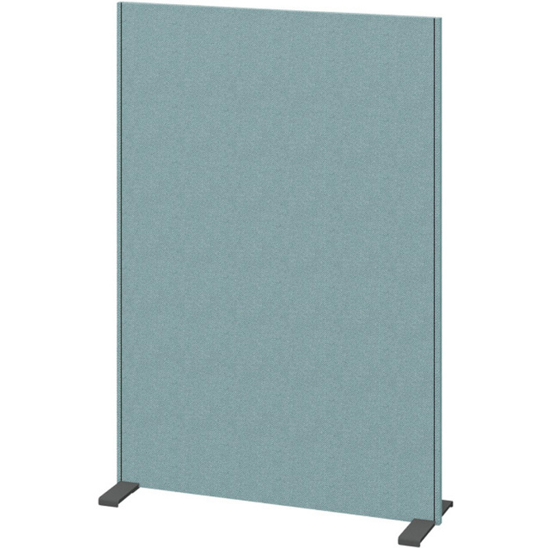 FUA-1218AFC-A4 アドサイト スクリーンパネル W1200×H1800 布地C<配送時組立サービス付> イトーキ キャスター付 サックスブルー色   FUA-1218AFC-A4