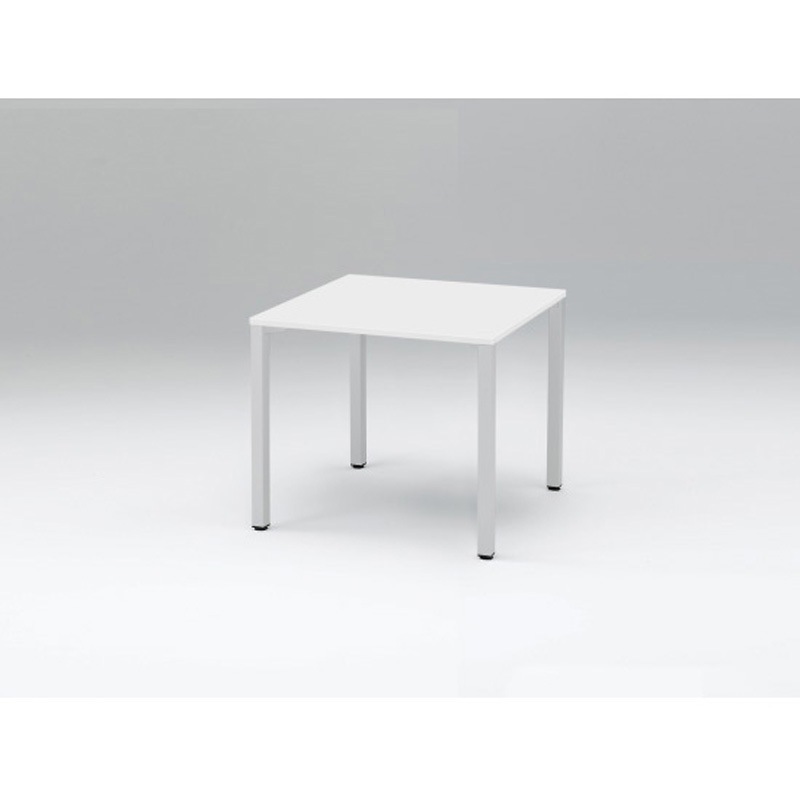 CFL-099-Z5W9 インターリンクR ミーティングテーブル W900×D900<配送時組立サービス付> イトーキ アッシュドパインL ホワイト 高さ720mm  CFL-099-Z5W9