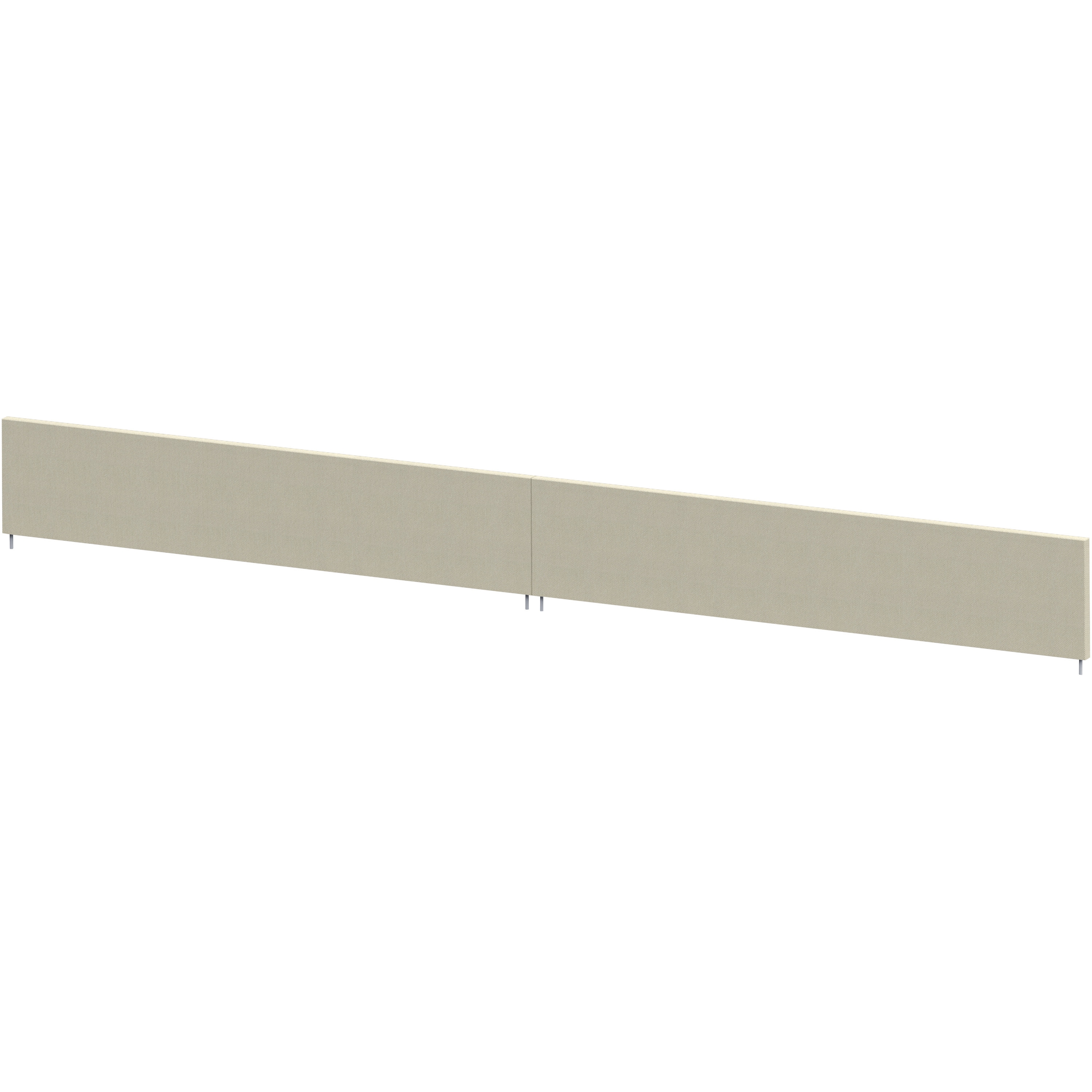 CLR-303YAC-Z5F6 インターリンクR 机上フロントパネル(フレームレス)片面タイプ用 H330 W3000用 布地C<配送時組立サービス付> 1枚 イトーキ 【通販モノタロウ】