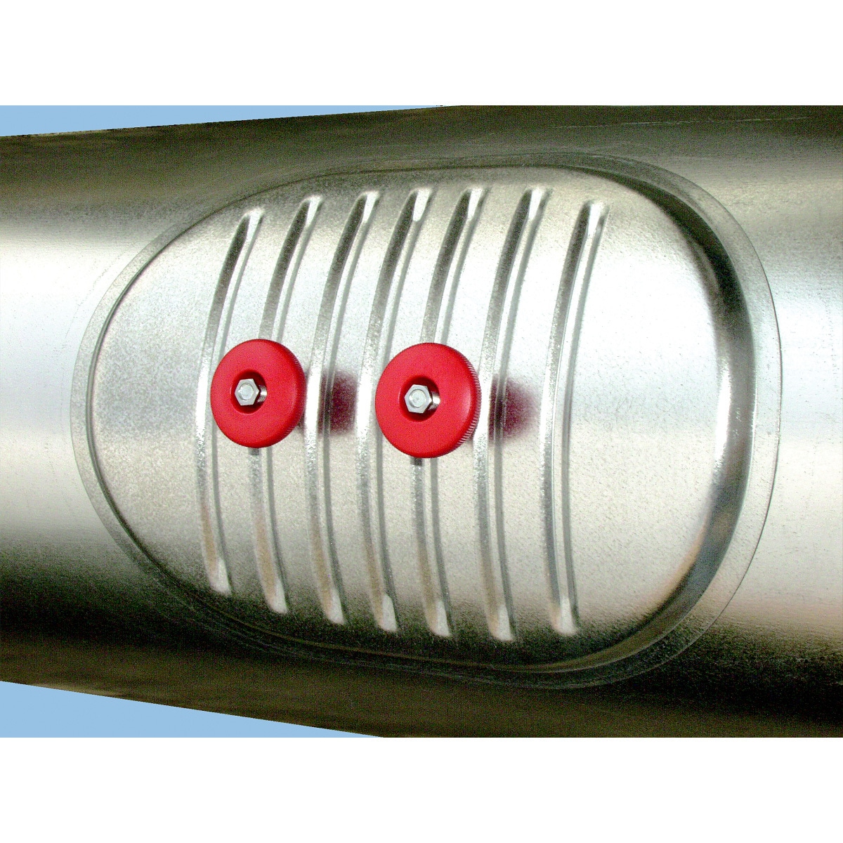 MCR07 丸ダクト用点検窓(MCR) ピュアテック(METU) 幅300mm高さ200mm板厚0.9mm  MCR07