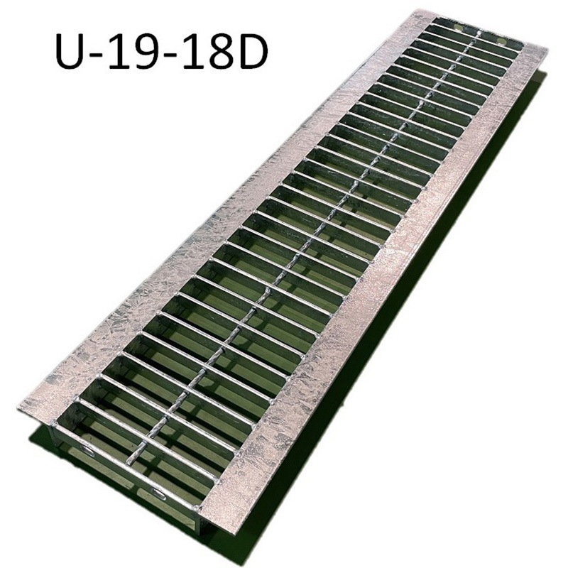 「みゆー様」専用 ２台 U-19-20D みぞぶたツバ付き イズミ 溶融亜鉛メッキ仕上 ピッチ33mm