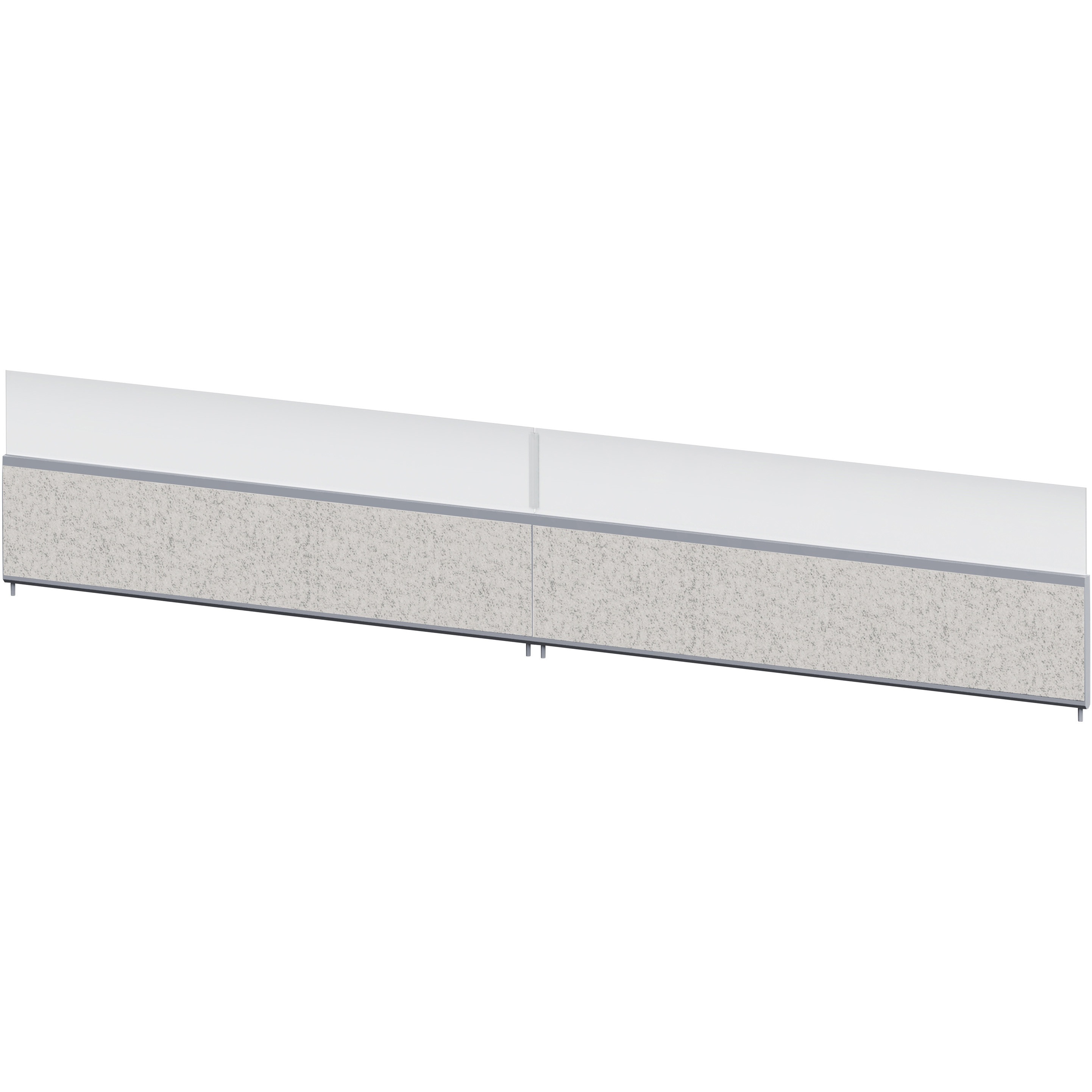 CLR-285XACYZ5C7 インターリンクR 机上フロントパネル片面タイプ用 H530 W2800用 コンビ・不織布FY<配送時組立サービス付> 1枚 イトーキ 【通販モノタロウ】