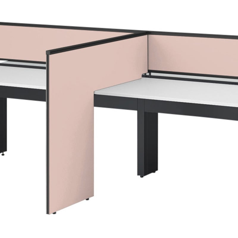 CLR-133XGKRT1P4 インターリンクR L型サイドパネル 中間用 H1050 D800用 布地FR<配送時組立サービス付> イトーキ 両面タイプ・片面タイプ兼用 幅32mm奥行1300mm  CLR-133XGKRT1P4