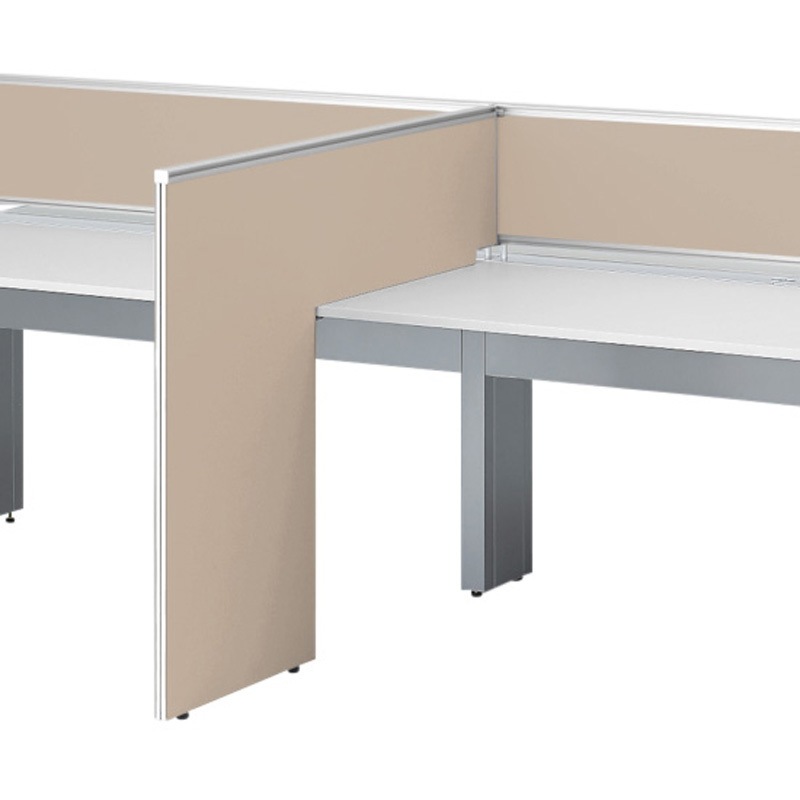 CLR-133XGKRW9N6 インターリンクR L型サイドパネル 中間用 H1050 D800用 布地FR<配送時組立サービス付> イトーキ 両面タイプ・片面タイプ兼用 幅32mm奥行1300mm  CLR-133XGKRW9N6